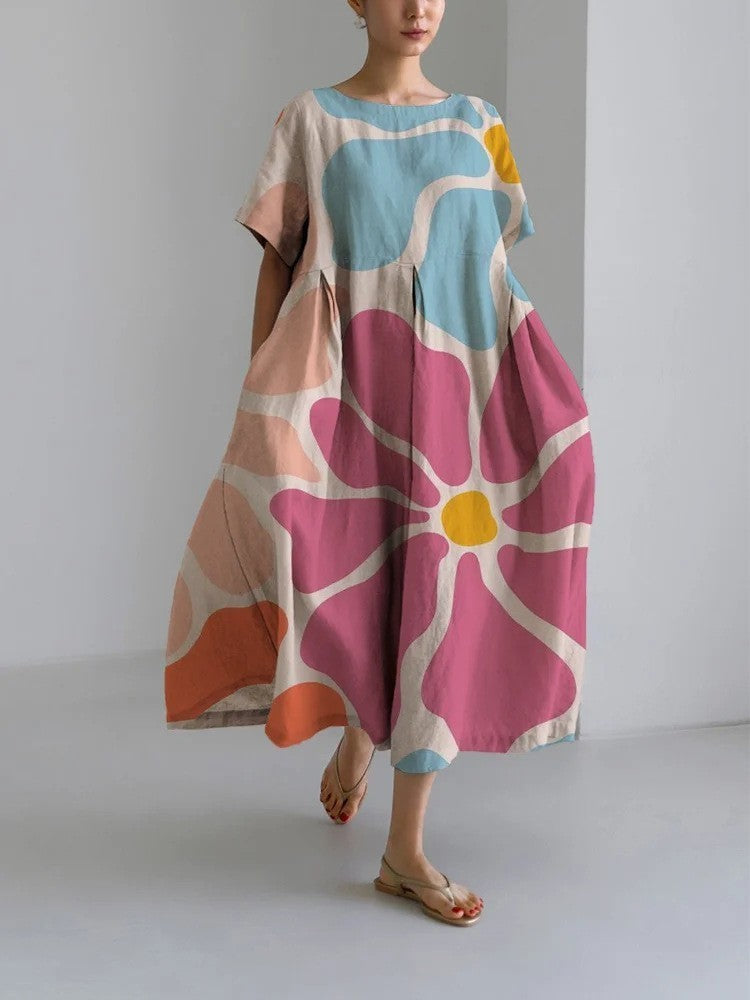 Robe Femme pas comme les autres Mode Artisanale avec design Spéciale unique
