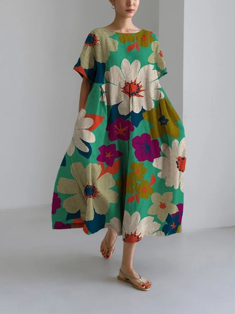 Robe Femme pas comme les autres Mode Artisanale avec design Spéciale unique