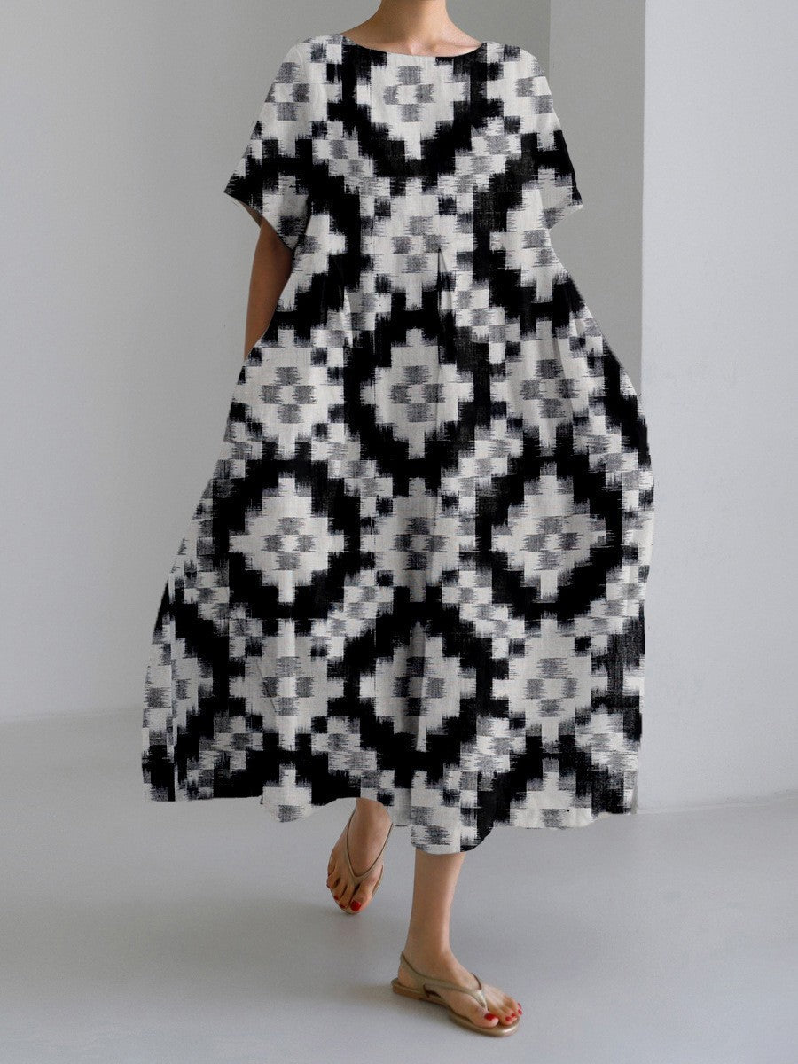 Robe Femme pas comme les autres Mode Artisanale avec design Spéciale unique
