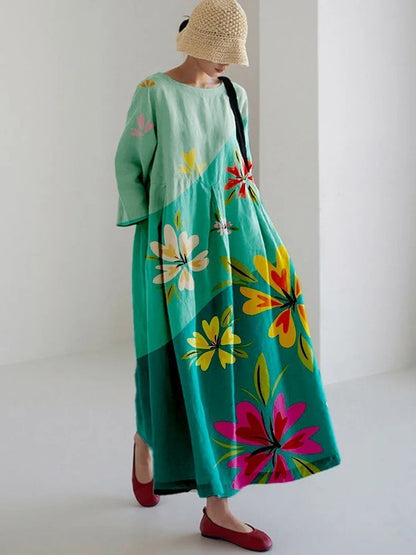 Robe Femme pas comme les autres Mode Artisanale avec design Spéciale unique
